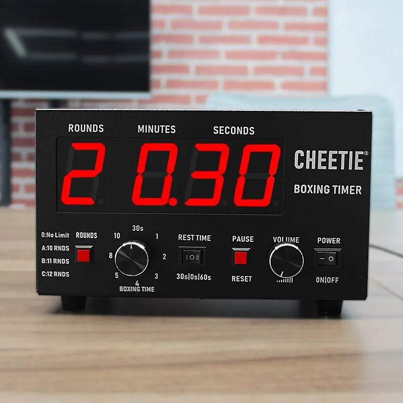 Boksronde Timer Digitale display met hoge precisie voor vechtsporten in de sportschool