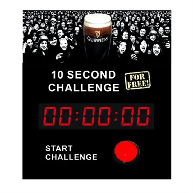 challenge 10 seconds countdown timer